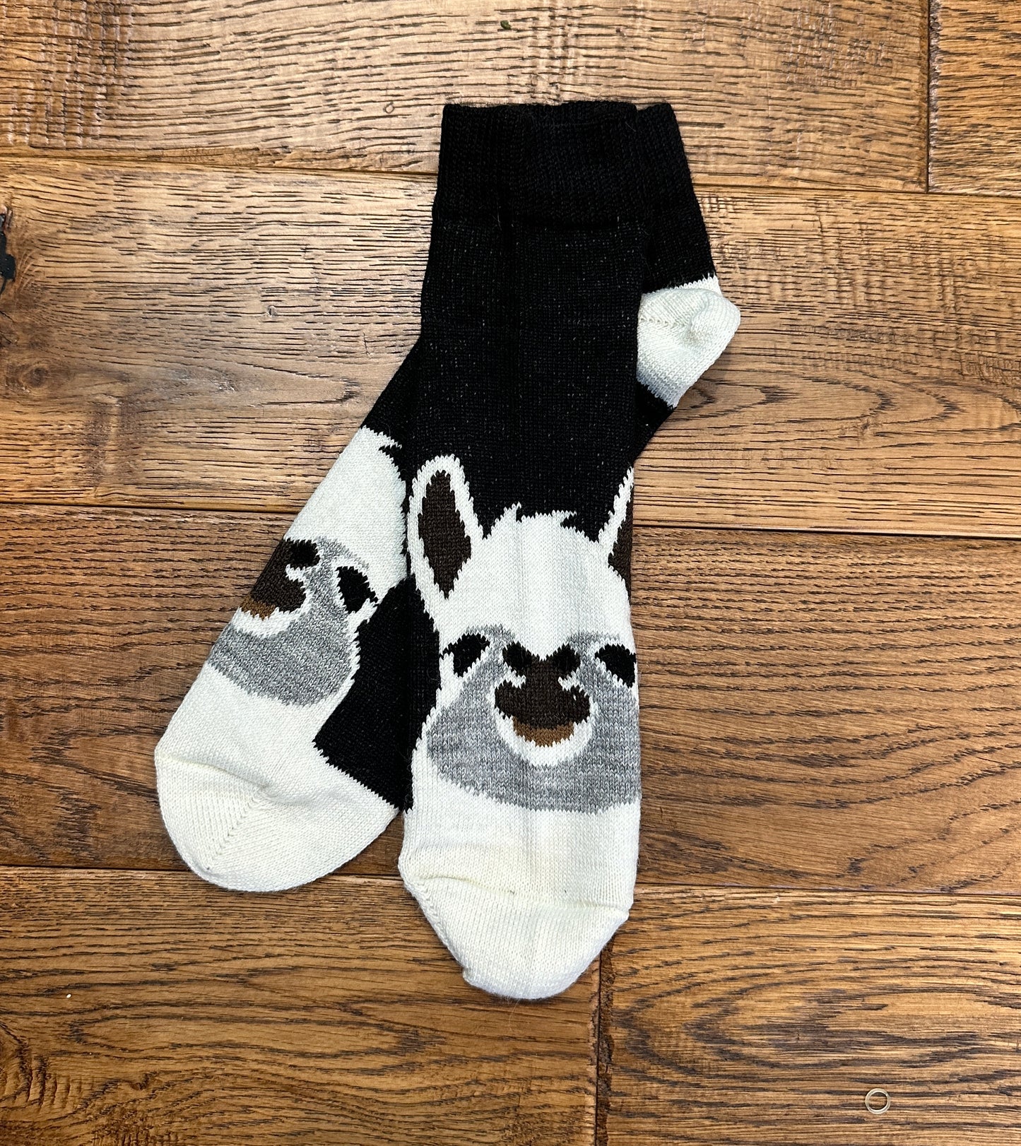 Alpaca Face Ankle Sock