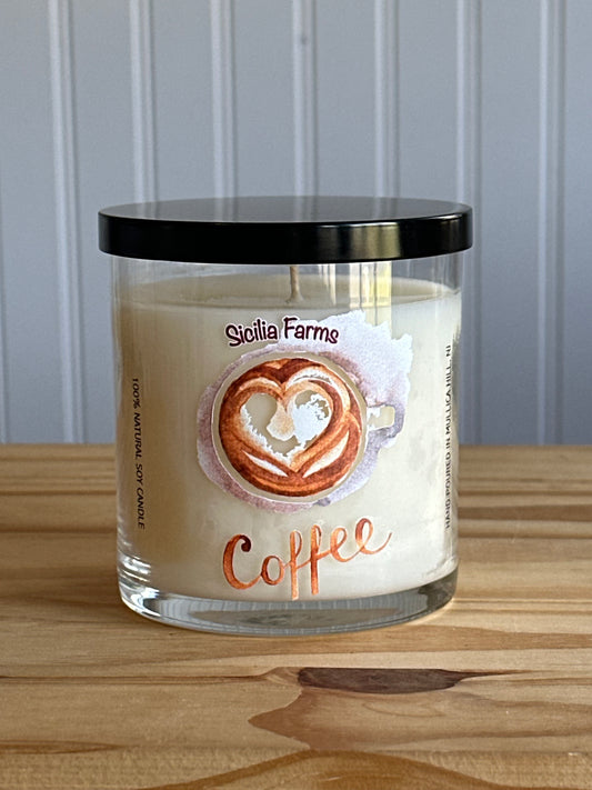Sicilia Farms Coffee Soy Candle