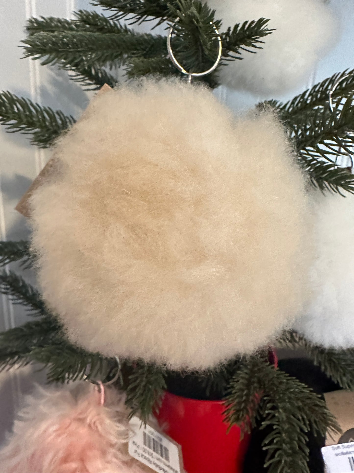 Keychain Baby Alpaca Fur 4"