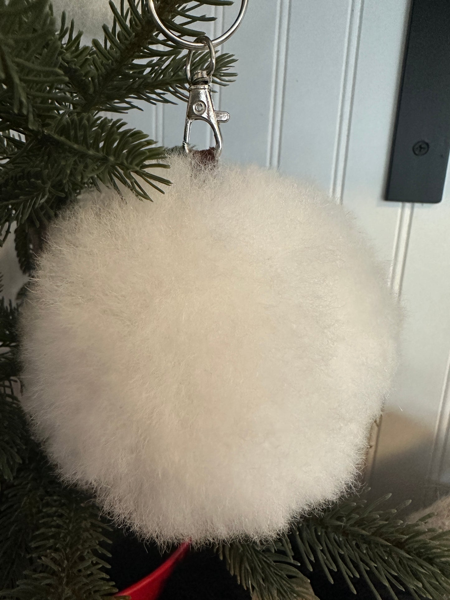 Keychain Baby Alpaca Fur 4"