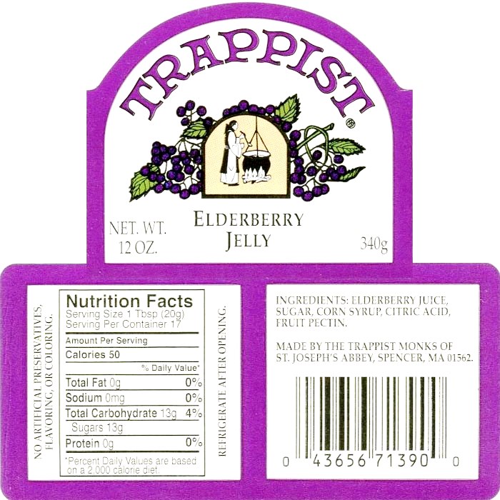 Trappist Elderberry Jelly