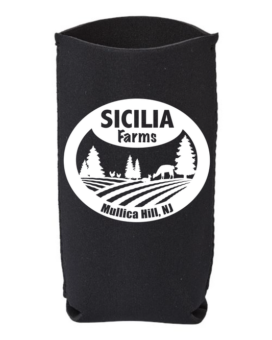 Sicilia Farms - 12 oz. Neoprene Slim Can Holder