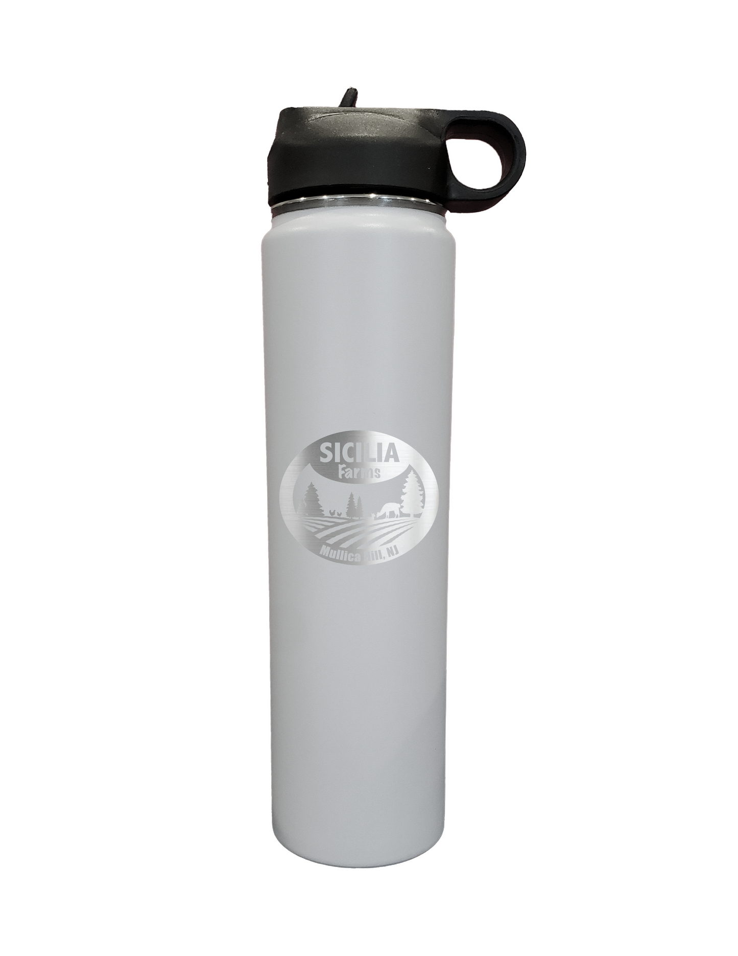 Sicilia Farms - Laser Engraved 25 oz. vacuum insulated bottle