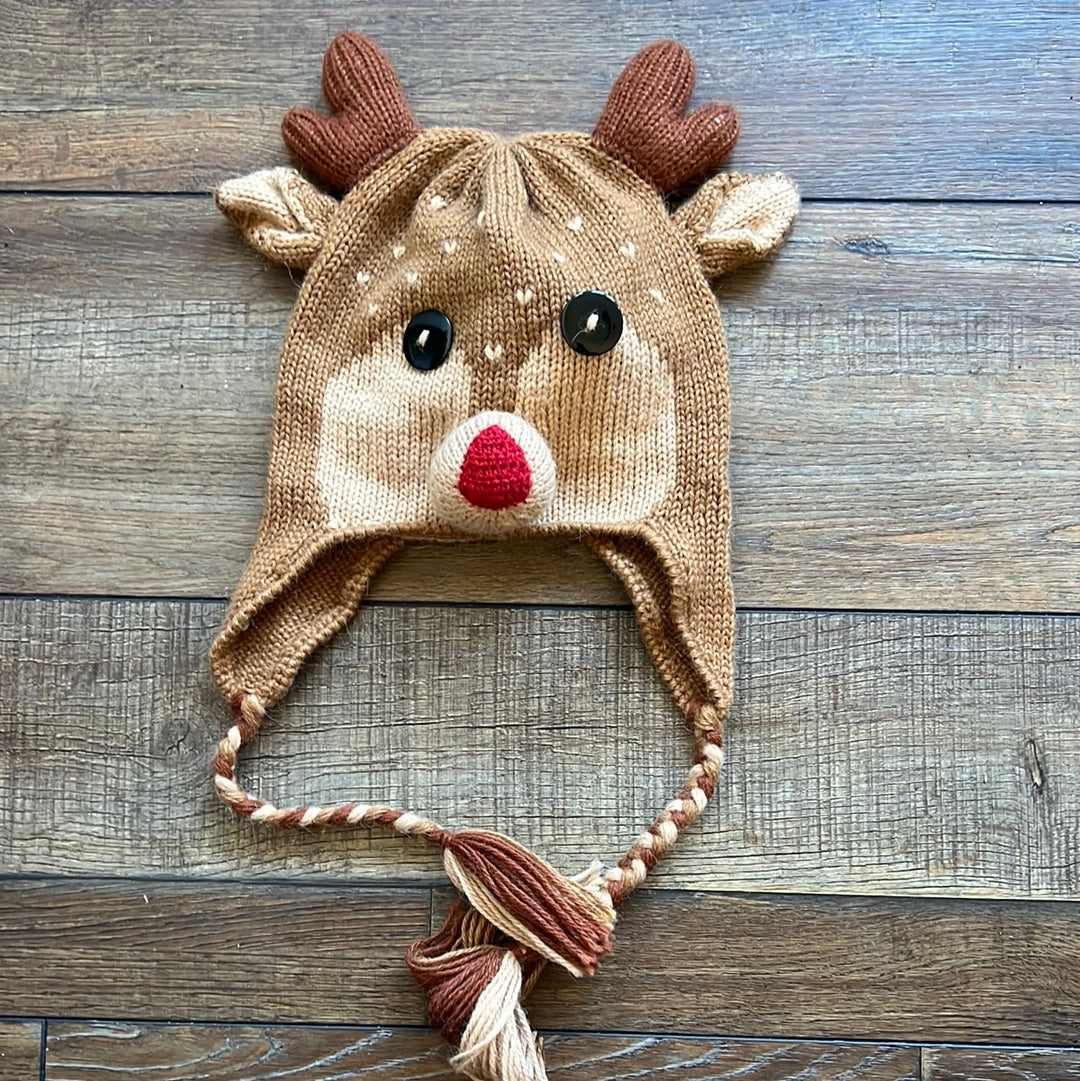Deer Alpaca Kids Hat