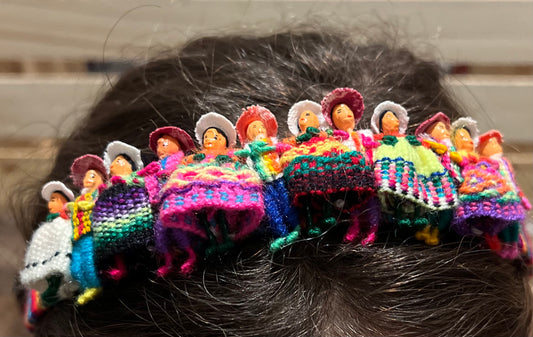 Peruvian "Worry Doll" Headband