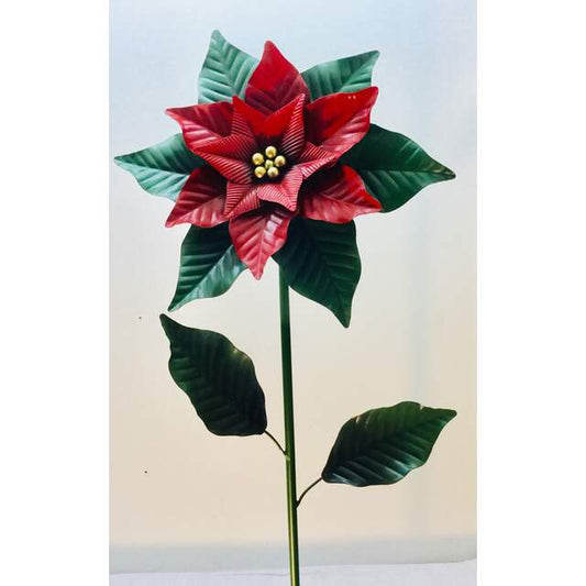 46x12 Poinsetta Stake