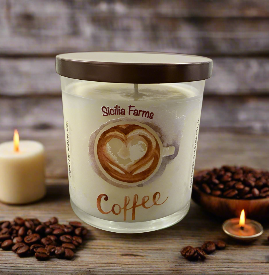 Sicilia Farms Coffee Soy Candle