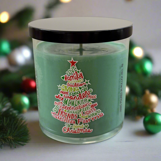 Sicilia Farms The Spirit of Christmas Soy Candle