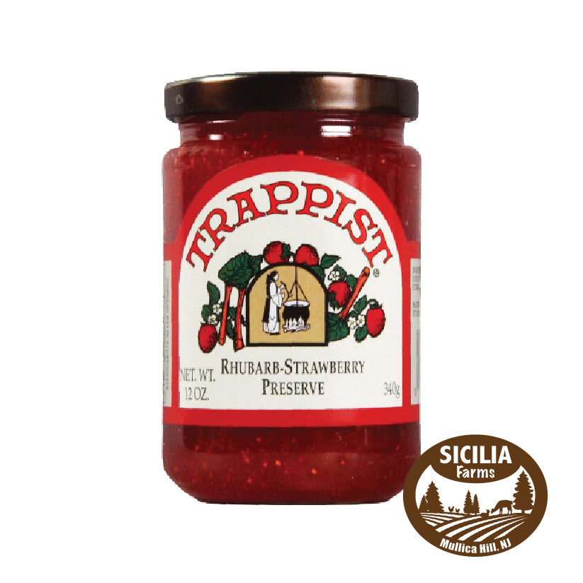 Trappist Preserves Rhubarb Strawberry