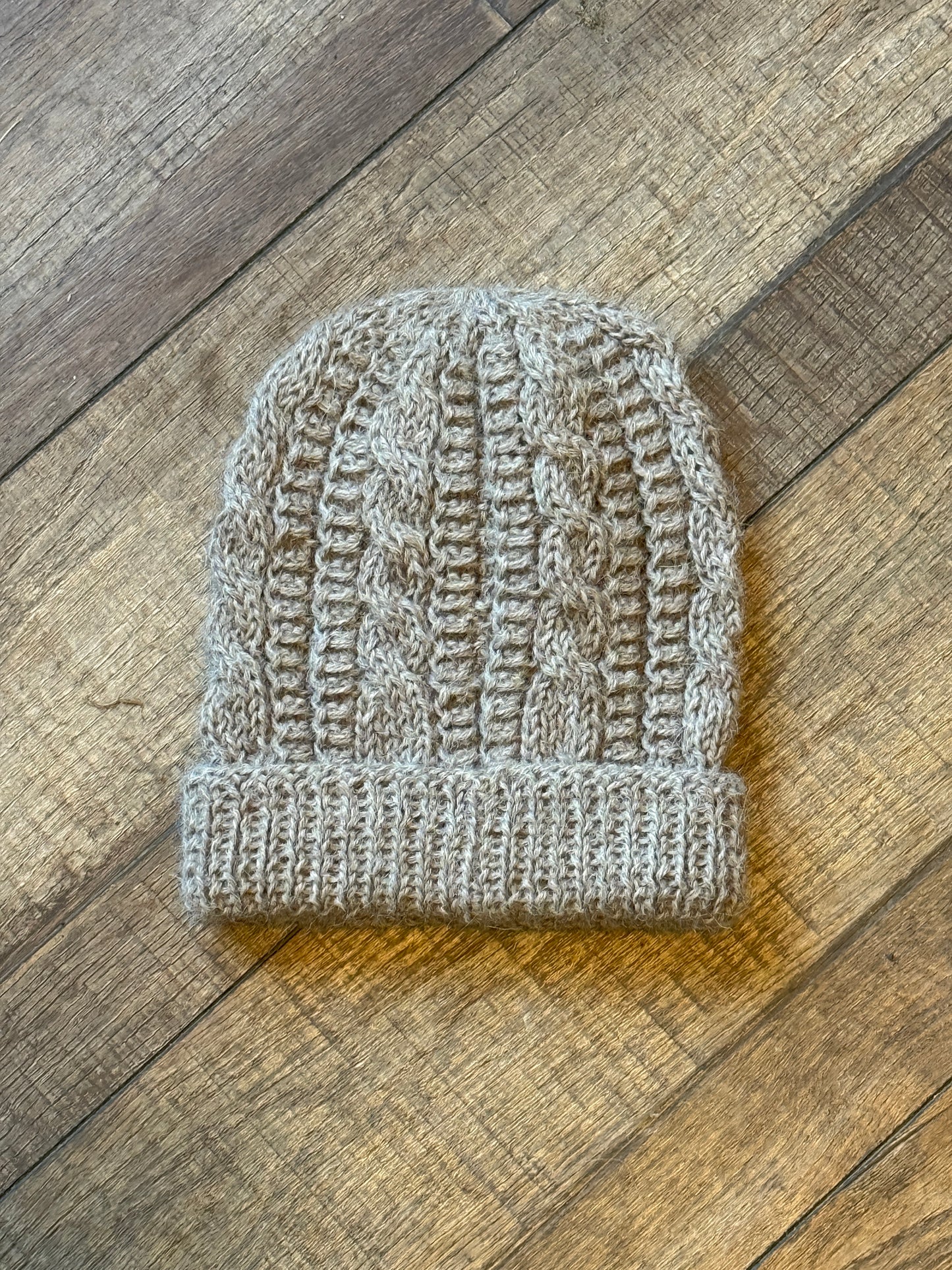 Trenza Cable Alpaca Hat