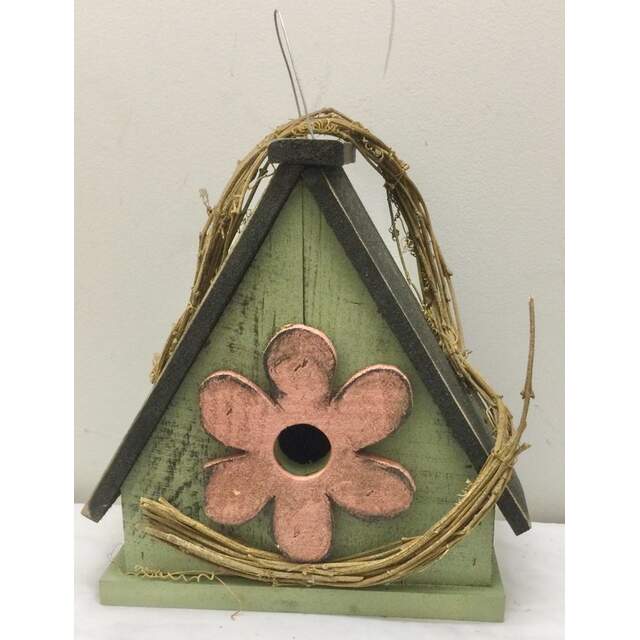 13" Daisy Bird House