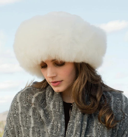 PREMIUM Baby Alpaca Fur Elegant Hat