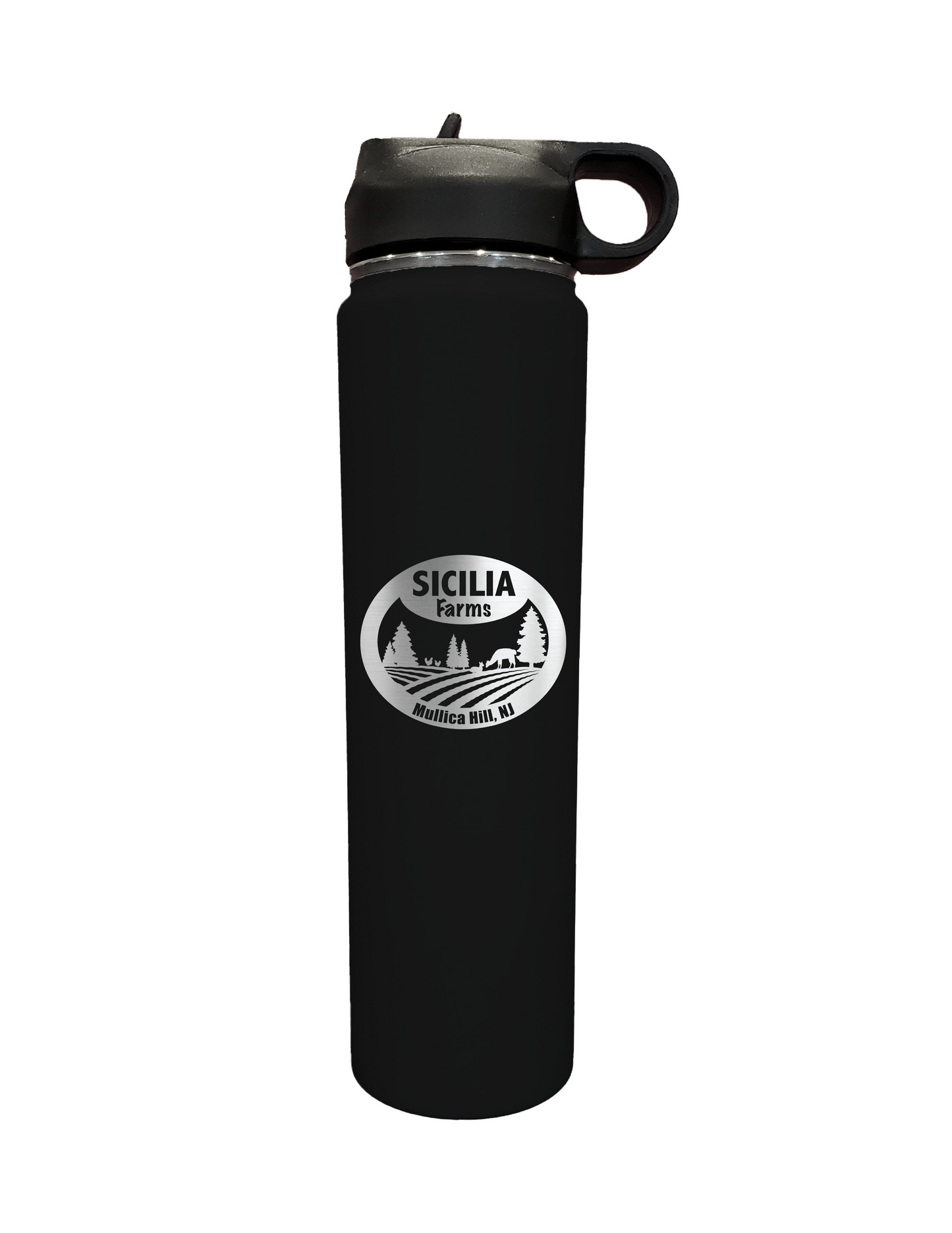 Sicilia Farms - Laser Engraved 25 oz. vacuum insulated bottle