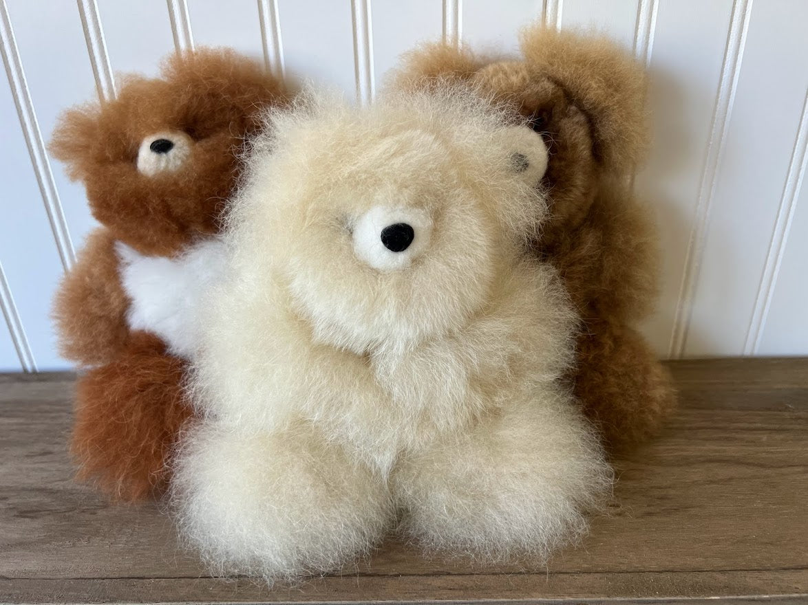 Premium Baby Alpaca Teddy Bear