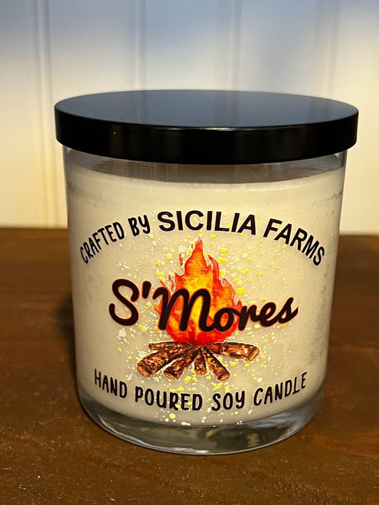 Sicilia Farms S'Mores Soy Candle