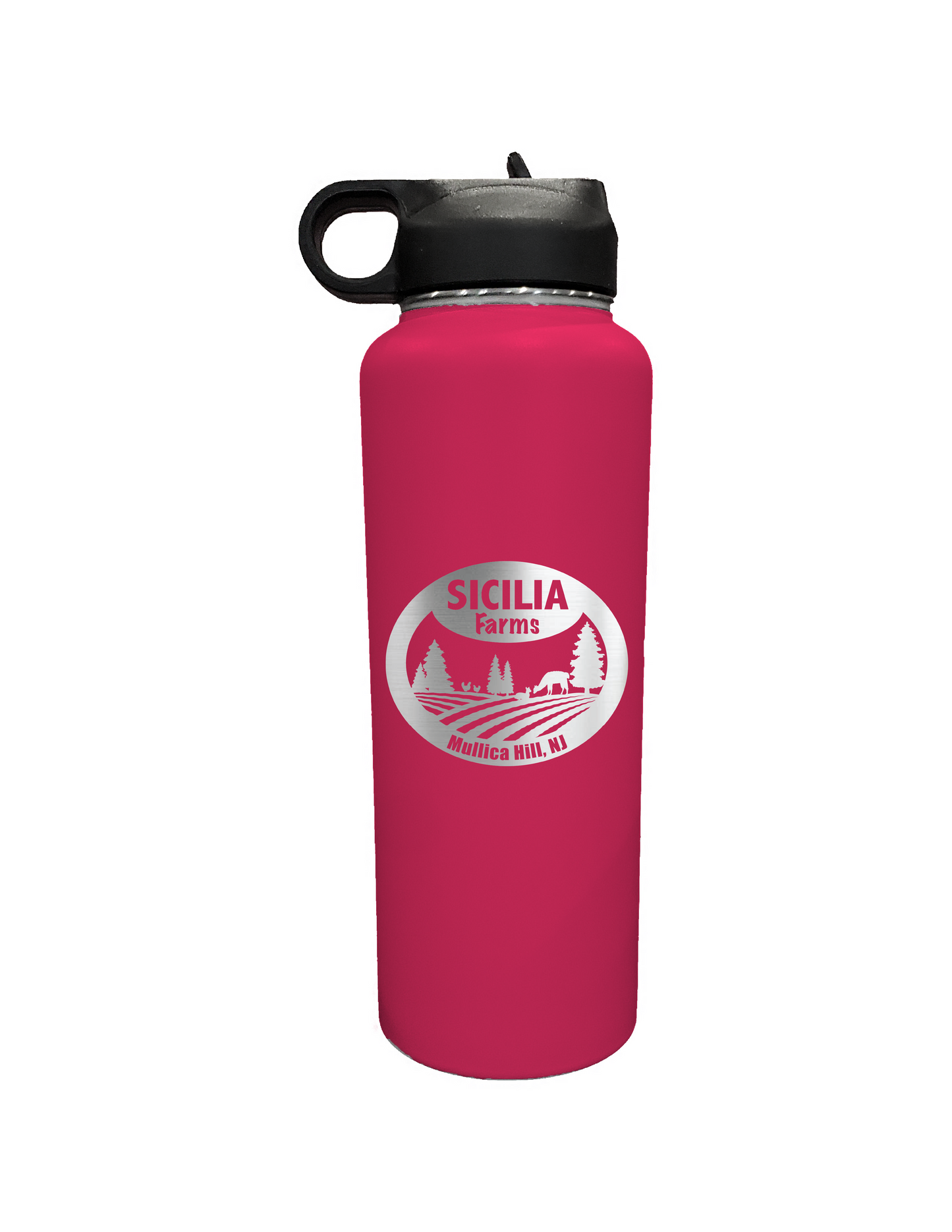 Sicilia Farms - Laser Engraved 40 oz. vacuum insulated bottle