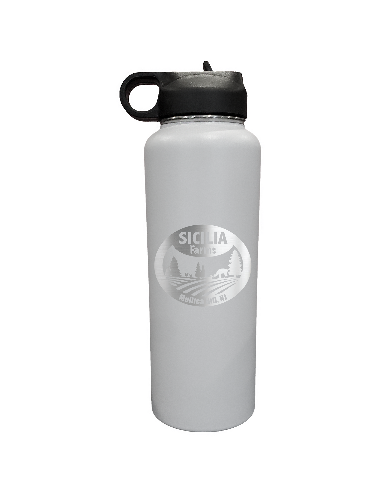 Sicilia Farms - Laser Engraved 40 oz. vacuum insulated bottle