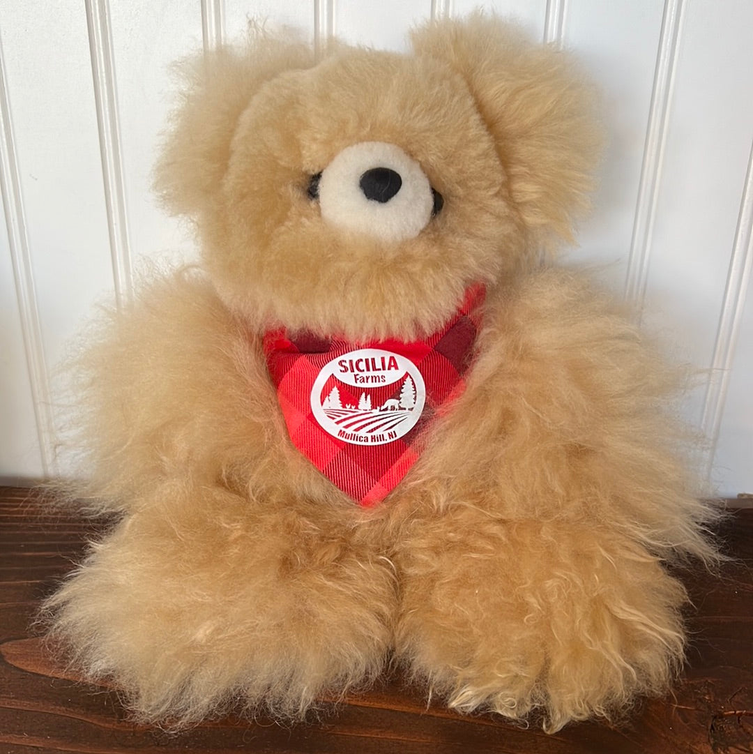 Premium Baby Alpaca Teddy Bear