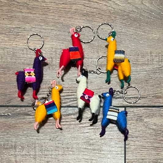 Alpaca Keychain